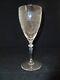 VINTAGE Set of 11 Very Fine Crystal Wine Glasses With Cut Wheat Pattern