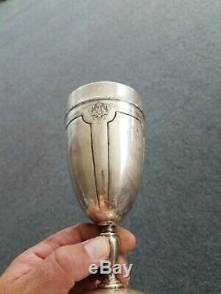 VINTAGE Sterling Silver Louis XIV chalice wine glass Goblet by towle