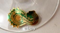 VINTAGE Waterford Crystal COLLEEN (1953-)Set 6 Claret Wine 4 3/4 Made Ireland