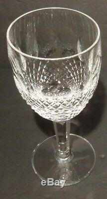 VINTAGE Waterford Crystal COLLEEN TALL (1986-) Set of 6 Sherry Wine 5 1/4