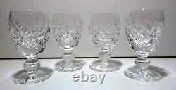 VINTAGE Waterford Crystal DONEGAL (1954-) 4 Port Wine Glasses 4 Made Ireland