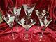 VNTG Total Of 28 WATER WINE Champ. Etc. STEMS Etched Dorothy THORPE Barware GLAM