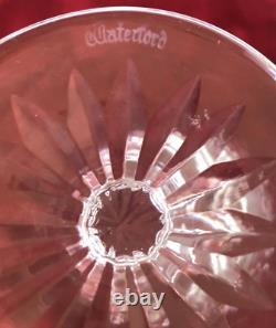 VTG 1973 Original WATERFORD Crystal LISMORE Wine Glasses withBOX /MADE IRELAND