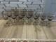 VTG Amethyst Czech Jozef Stanik Golden Zuzana Wine And Sherry Glasses Set of 16