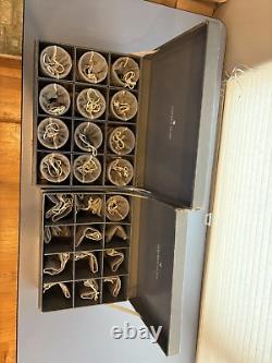 VTG Lot of 13 Stueben Clear Glass Goblets or Wine Glasses