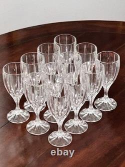 VTG Mikasa Crystal Berkeley Water Goblet Wine Champagne Highball 47 Pc Glassware