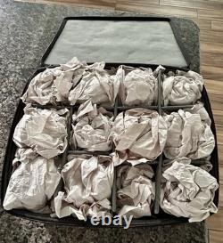 VTG Mikasa Crystal Berkeley Water Goblet Wine Champagne Highball 47 Pc Glassware