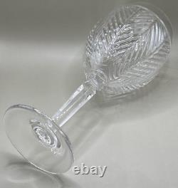 VTG RALPH LAUREN Crystal Herringbone 8.25 Wine Goblet NWOB MSRP $179 each