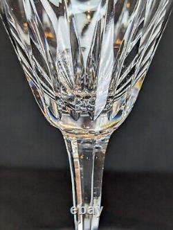 VTG Set of 6 Stuart Crystal Claridge Wine Glasses 7 Tall, Marked STUART Engla