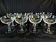 VTG Set of 8 Elegant Tiffin-Franciscan Champagne Sherbet Coupe Glasses 4H
