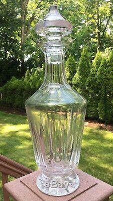 VTG Waterford Crystal Eileen Pattern 12-3/4 Wine Decanter w Stopper Ireland