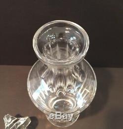 VTG Waterford Crystal Eileen Pattern 12-3/4 Wine Decanter w Stopper Ireland