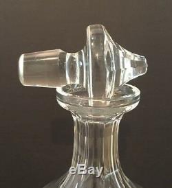 VTG Waterford Crystal Eileen Pattern 12-3/4 Wine Decanter w Stopper Ireland