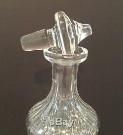 VTG Waterford Crystal Maeve Pattern 12-3/4 Wine Decanter With Stopper Ireland