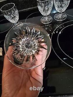VTG Waterford Irish Crystal short stemmed wine glasses set of 4 UNUSED
