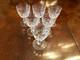 Val St. Lambert Crystal Glasses- Kent York Wine/Water Goblet Vintage Set of 6