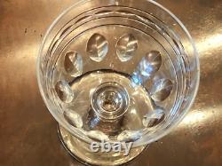 Val St. Lambert Crystal Glasses- Kent York Wine/Water Goblet Vintage Set of 6