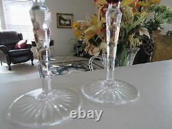 Val St Lambert Crystal Wine Stems-elegant-vintage