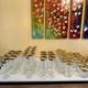 Vintage 47 Pc 5 Style Gold Rim Barware Glass Set Highball Rocks Wine Goblets