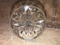 Vintage 4 Waterford Crystal Lismore Balloon Wine Stem Glasses