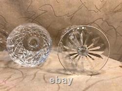 Vintage 4 Waterford Crystal Lismore Balloon Wine Stem Glasses