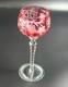 Vintage 8 1/4 Tall Cranberry Hock Wine Traube by NACHTMANN
