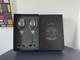 Vintage 90s Rosenthal x Versace Medusa Lumiere red wine glasses NEW in box