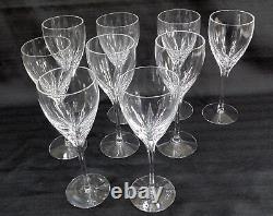 Vintage 9 Lenox Firelight Wine Glasses 7 7/8 Stemware