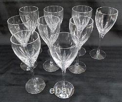 Vintage 9 Lenox Firelight Wine Glasses 7 7/8 Stemware