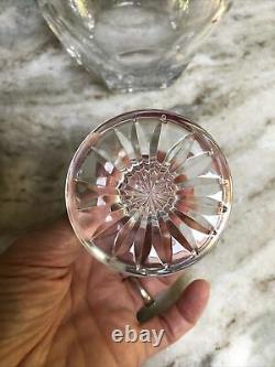 Vintage BACCARAT Whiskey Wine Clear GLASS DECANTER Made In France 11 In