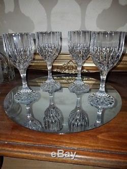 Vintage Baccarat 6 1/2 Wine Glasses (Set of 4) Pristine Condition no Chips