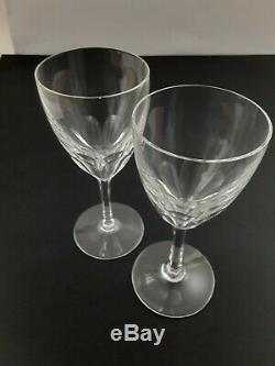 Vintage Baccarat Crystal Harcourt Port Wine Glasses (set of 2) 6-1/2- Excellent