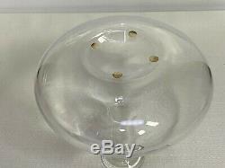 Vintage Baccarat Crystal Oenology Decanter Baccarat France Round Whisky/Wine