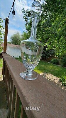 Vintage Baccarat Crystal Wine Decanter French
