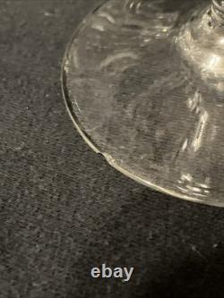 Vintage Baccarat Missouri Crystal Wine Water Goblet Glass Cordial France Lot 11