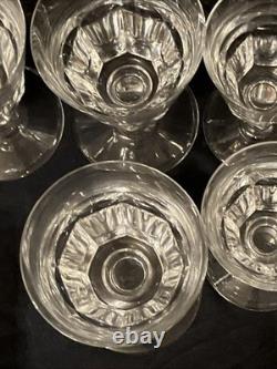 Vintage Baccarat Missouri Crystal Wine Water Goblet Glass Cordial France Lot 11