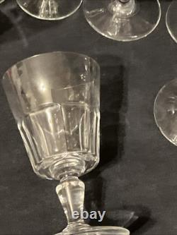 Vintage Baccarat Missouri Crystal Wine Water Goblet Glass Cordial France Lot 11