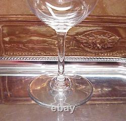 Vintage Baccarat Perfection Water Goblets (2) Wine Glasses Plain 7 1/8 T France