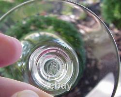 Vintage Baccarat Perfection Water Goblets (2) Wine Glasses Plain 7 1/8 T France