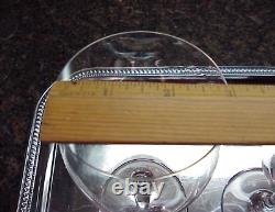 Vintage Baccarat Perfection Water Goblets (2) Wine Glasses Plain 7 1/8 T France
