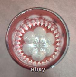 Vintage Barthmann Leaded Crystal 5 In Wine Glasses Cut-to-Clear Set of 11 Rare