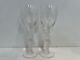 Vintage Bayel Crystal Pair of Glasses with Bacchus Stems