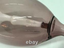 Vintage Bimini Glass Large Wine Or Cocktail Glass-Candle Holder-Vase 11 1/2