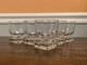 Vintage Cambridge Square Wine Glasses Set Of 5 Square Bottom MCM Glass
