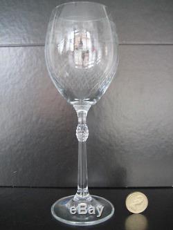 Vintage Classic Set Of 4 Lady Hamilton Pall Mall Large White Wine Glasses Boxed