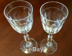 Vintage Claus Josef Riedel Dessert Wine Cordial Glasses Crystal PAIR Rare