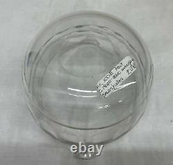 Vintage Clear Glass Wine Glass Rinser Cooler C. 1840-1860