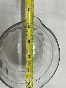 Vintage Clear Glass Wine Glass Rinser Cooler C. 1840-1860