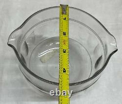 Vintage Clear Glass Wine Glass Rinser Cooler C. 1840-1860