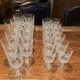 Vintage Cristal d'Arques Durand Diamond Pattern Crystal Stemware Made in France